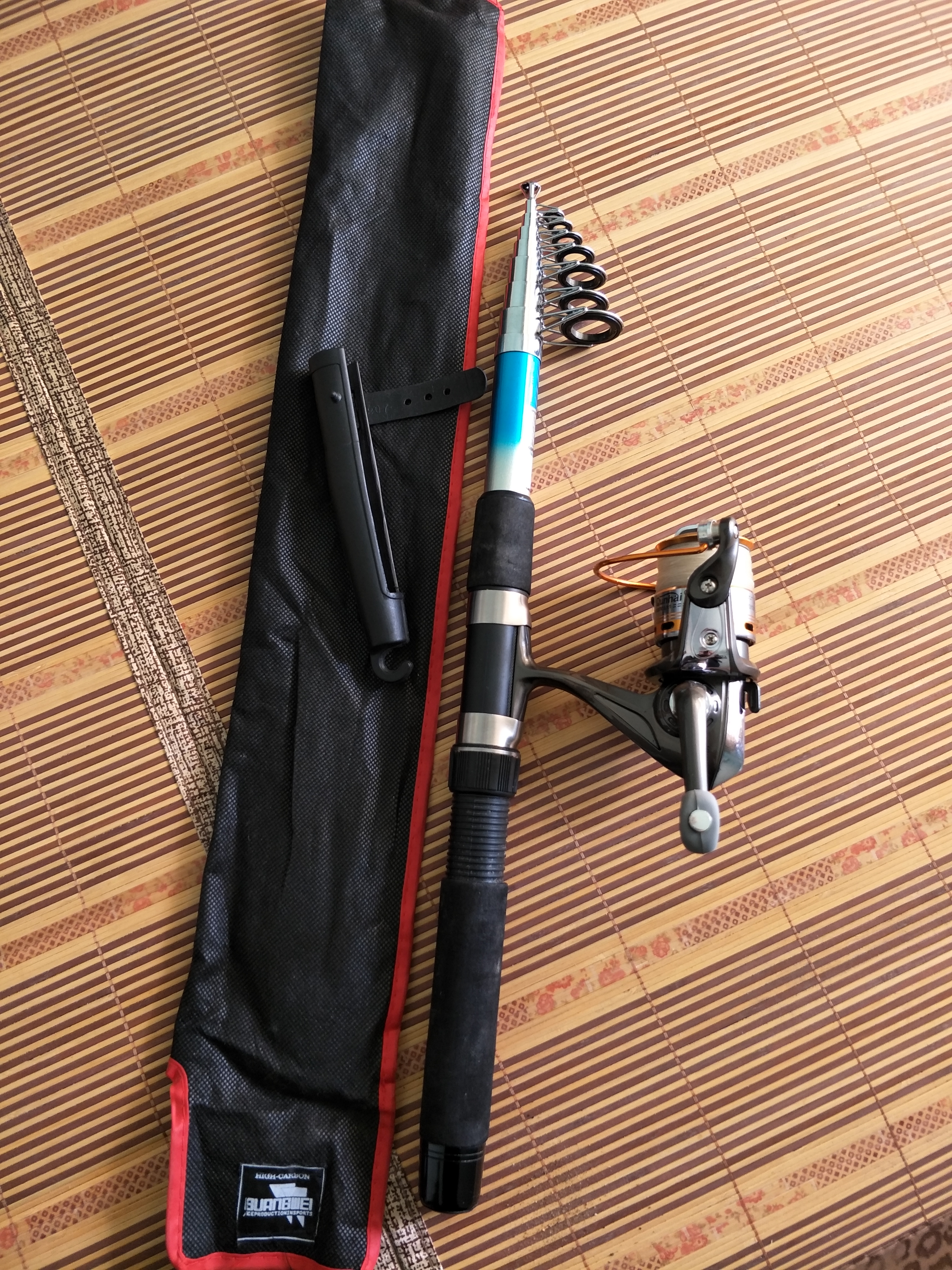 50元出售光威海竿一套!