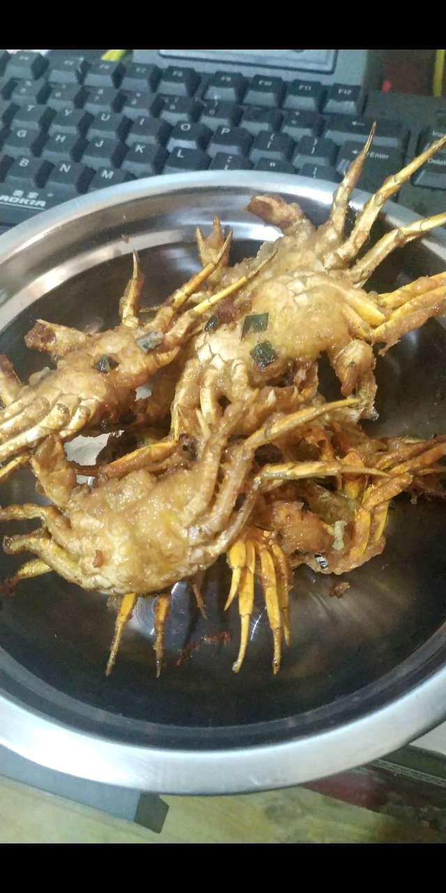 蟹之味油炸螃蟹