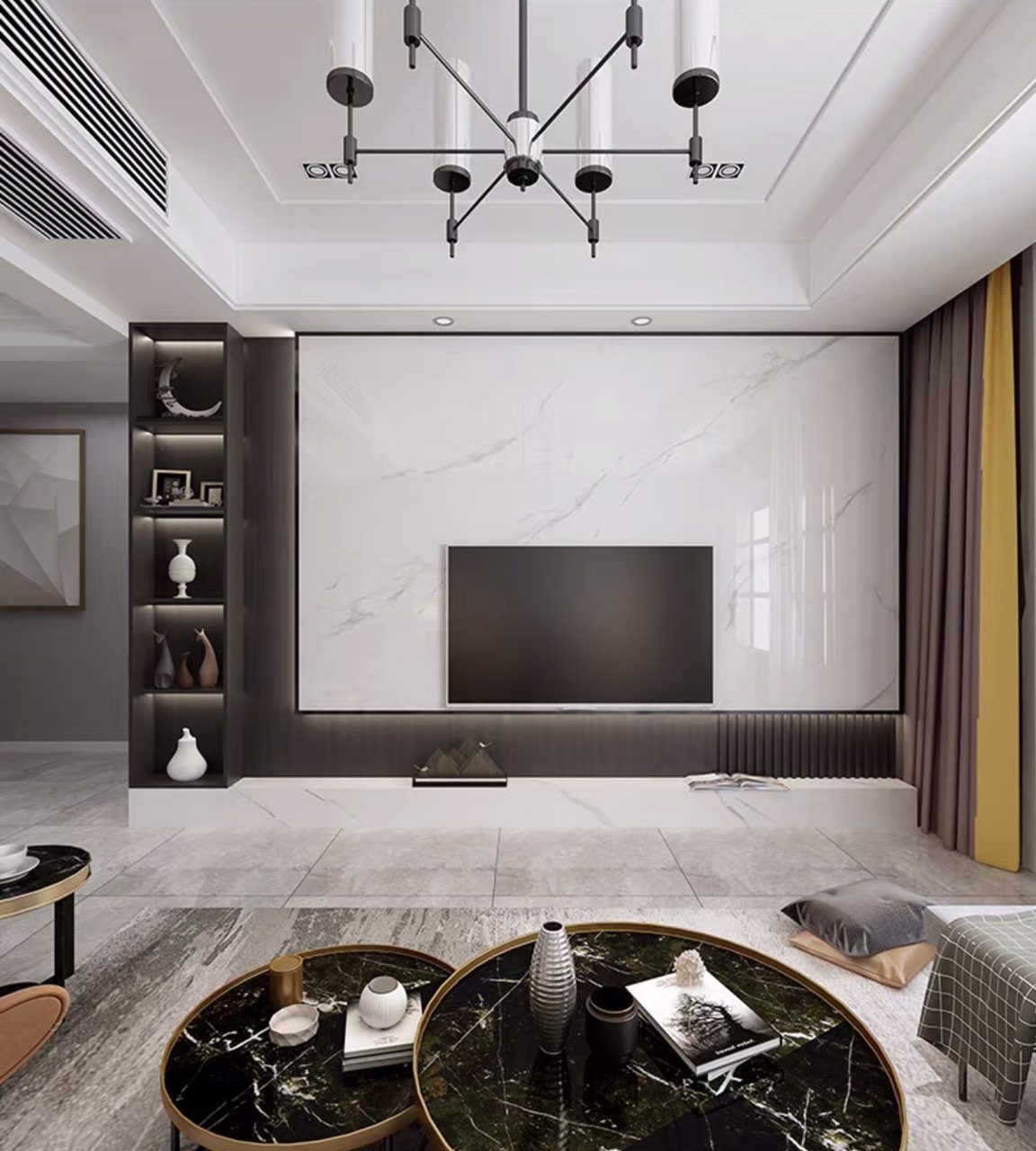 江油云樽电视背景墙