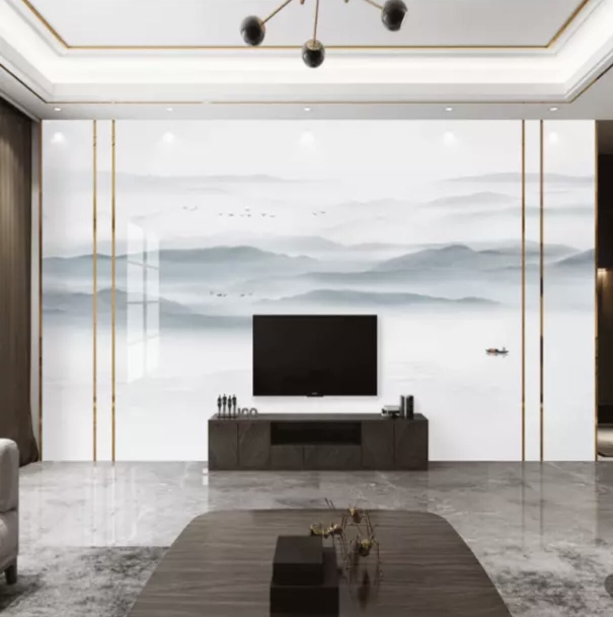 江油云樽电视背景墙